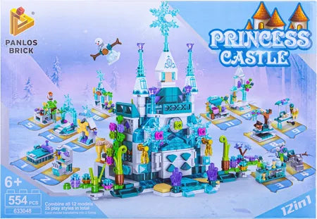 Princess Castle Building Block Set – 12-in-1