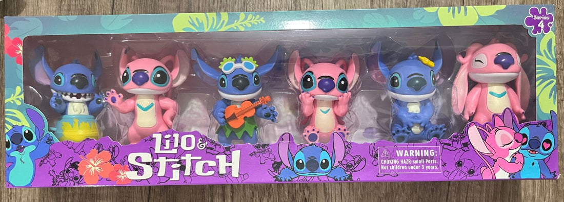 Lilo & Stitch – Series 4 Collectible Figure Set (6 pcs)