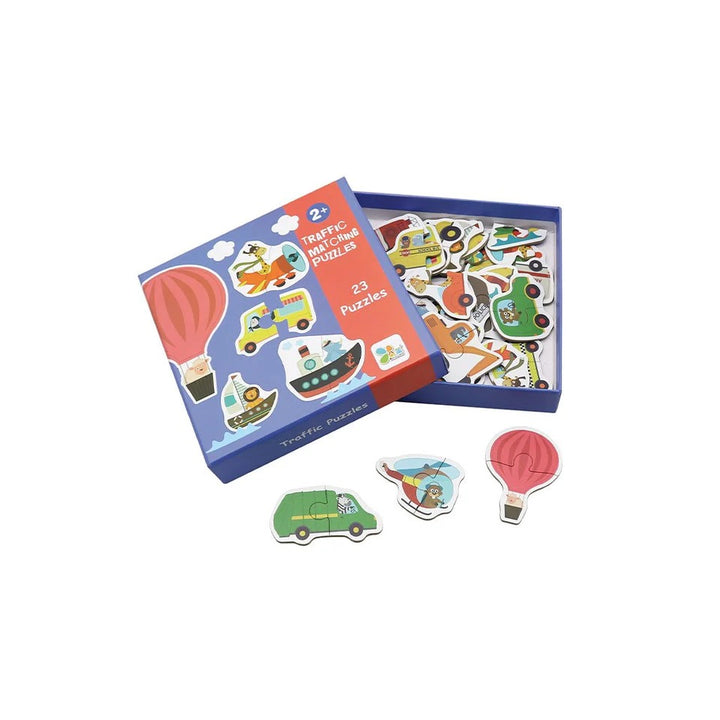 Traffic matching puzzle