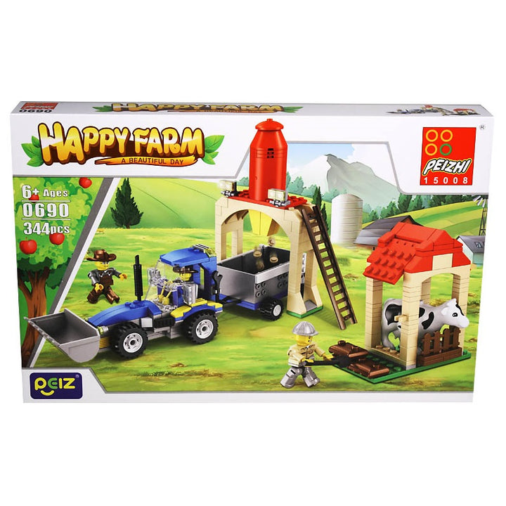 Happy Farm – A Beautiful Day Building Blocks 344Pcs