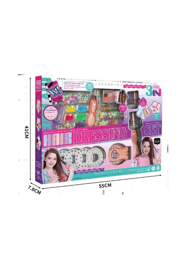 DIY Hair Dressing Set – 3-in-1 Fashion Machine