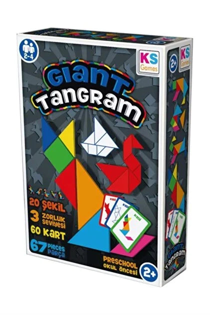 Giant Tangram – 61 Pieces