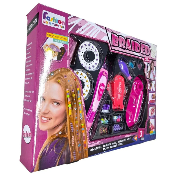 Braided 3-in-1 Magic Hair Styling Set – DIY Fashion Kit