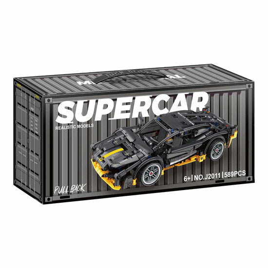 SUPERCAR – Realistic Models (Pull-Back Car, 589 PCS) – Toy Pad