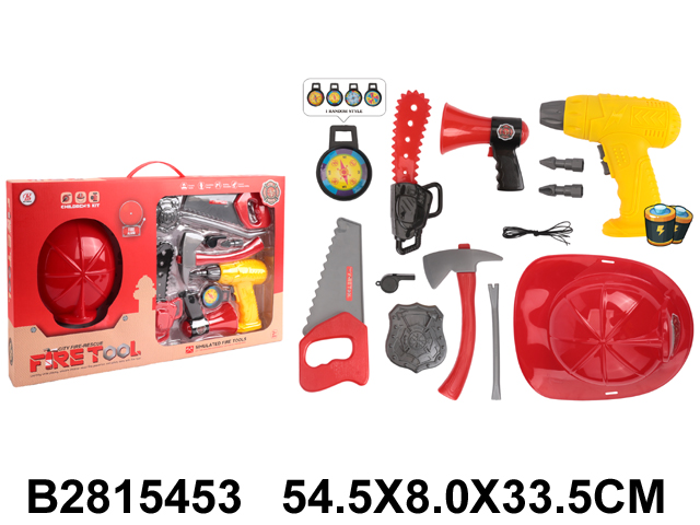 City Fire-Rescue Fire Tool Set