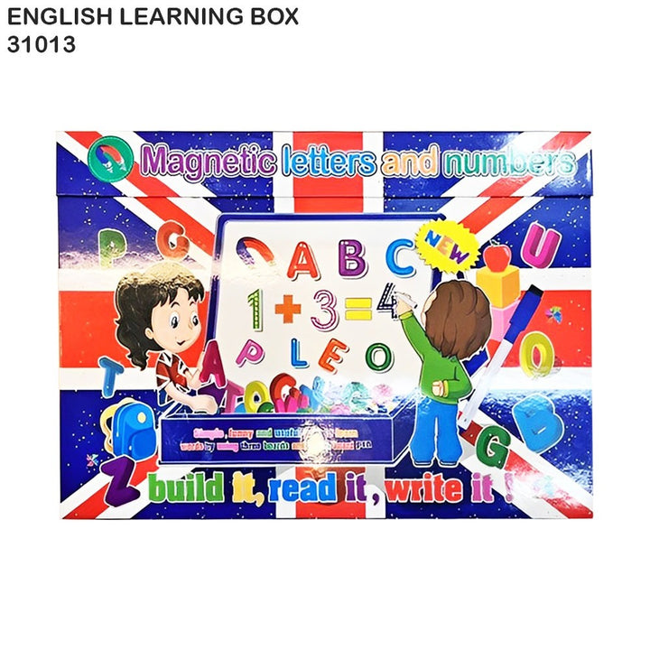 Magnetic letters and numbers