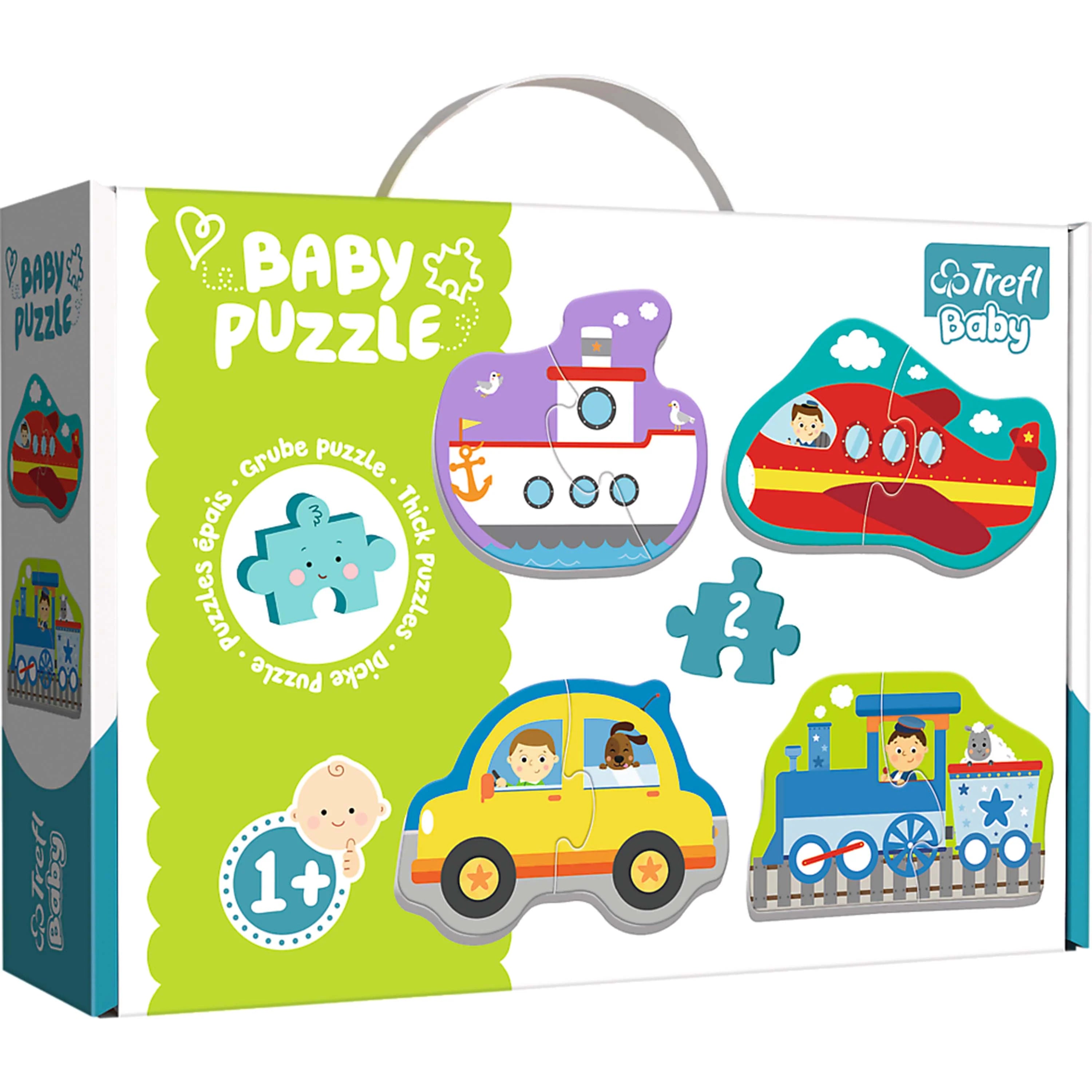 Transport Vehicles Baby Puzzle