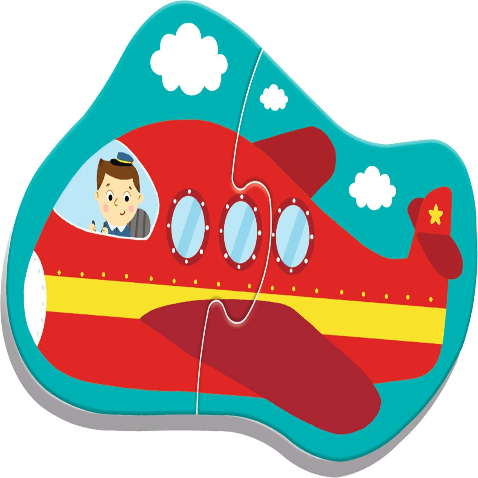 Transport Vehicles Baby Puzzle