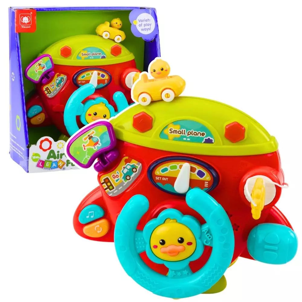 Aircraft Steer Fun Toy – Baby Steering Wheel Playset