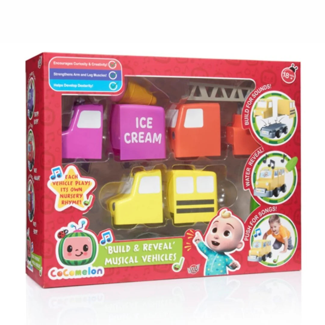 CoComelon – Build & Reveal Musical Vehicles