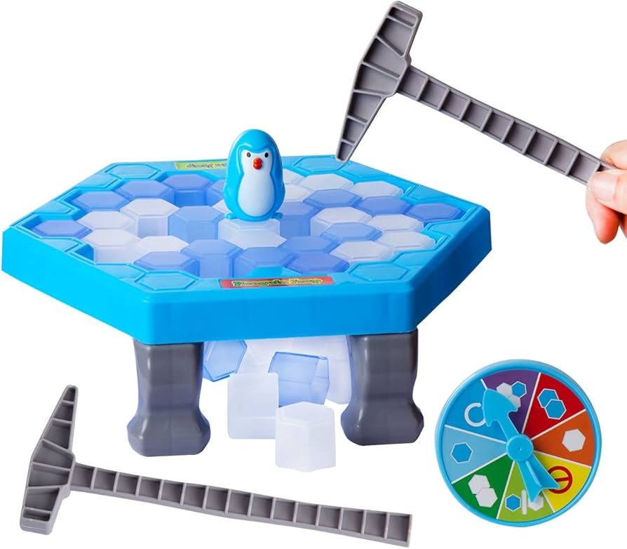 Penguin Ice Game – Don’t Let the Penguin Fall!