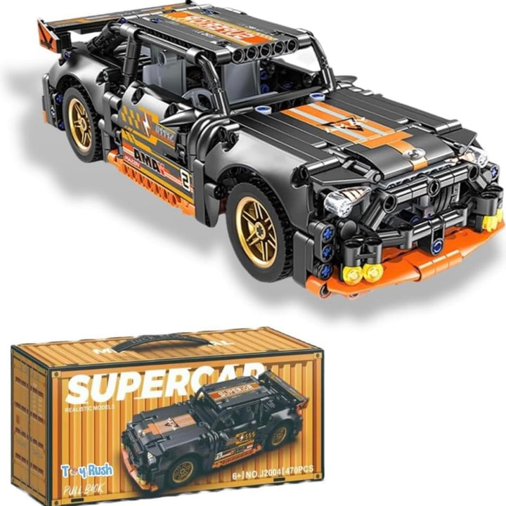 SUPERCAR – Realistic Models (Pull-Back Car, 520 PCS)