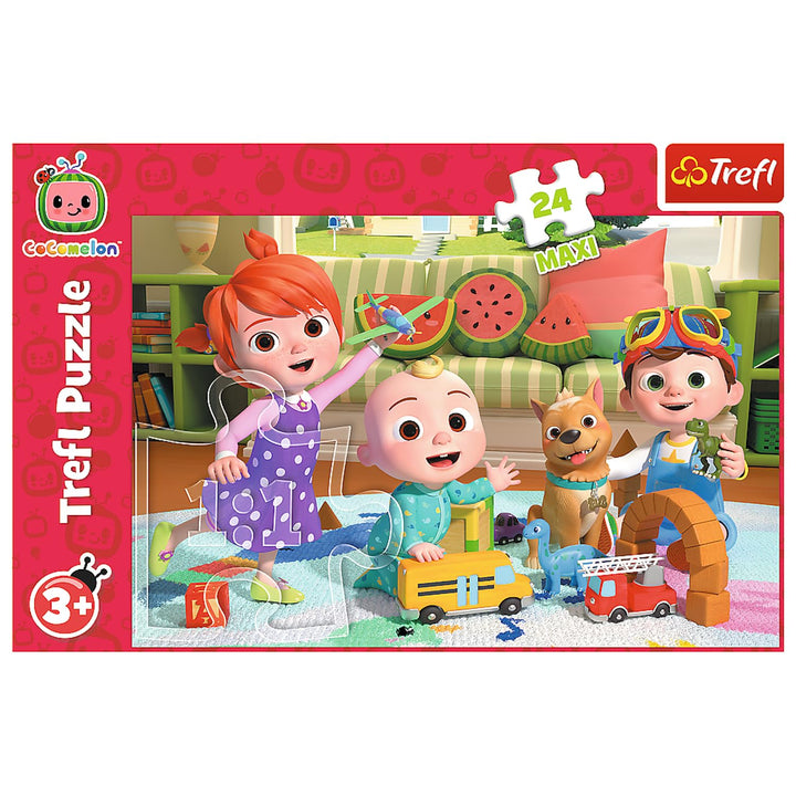 Cocomelon Trefl  MAXI Puzzle 24pcs