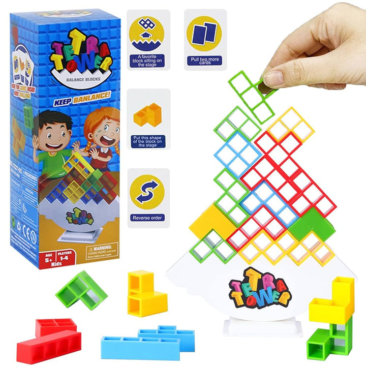 Tetra Tower – Balance Blocks Game (32 pcs
