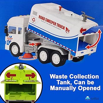Urban Road Sweeper Toy Truck