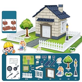 Mini Bricklayer – European Cottage (245 PCS)