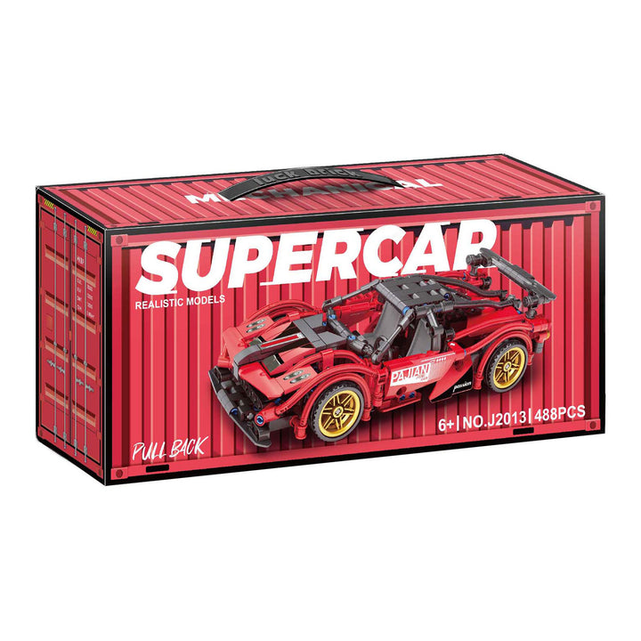 SUPERCAR – Realistic Models (Pull-Back Car, 488 PCS)
