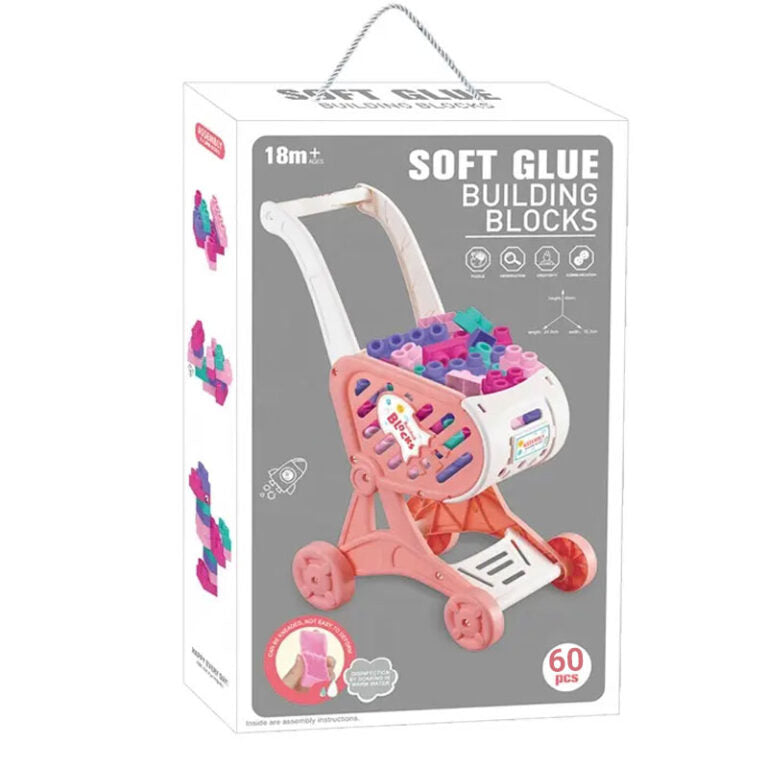 Soft glue building blocks