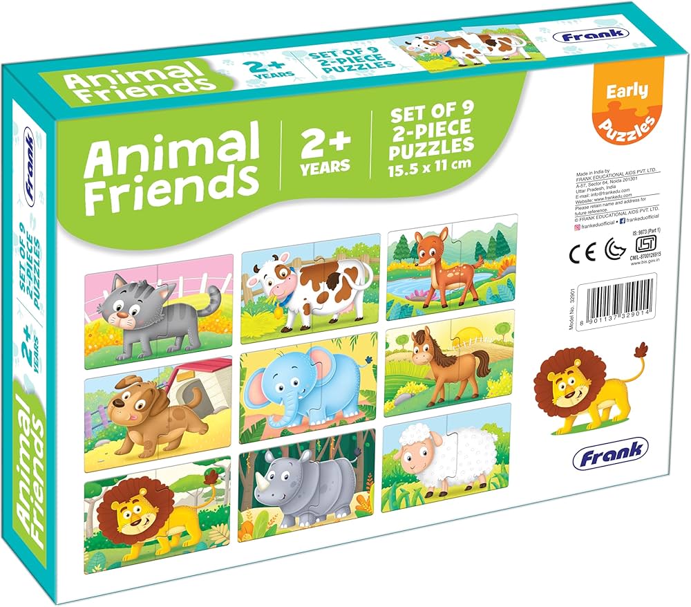 Animal Friends – Early Puzzles by Fran