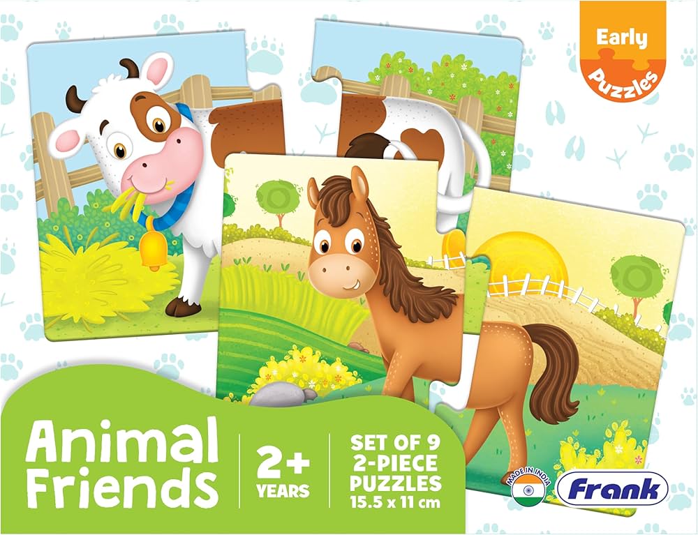Animal Friends – Early Puzzles by Fran