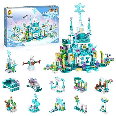 Princess Castle Building Block Set – 12-in-1