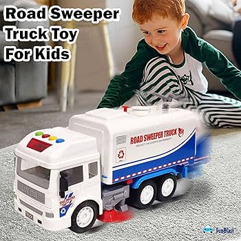 Urban Road Sweeper Toy Truck