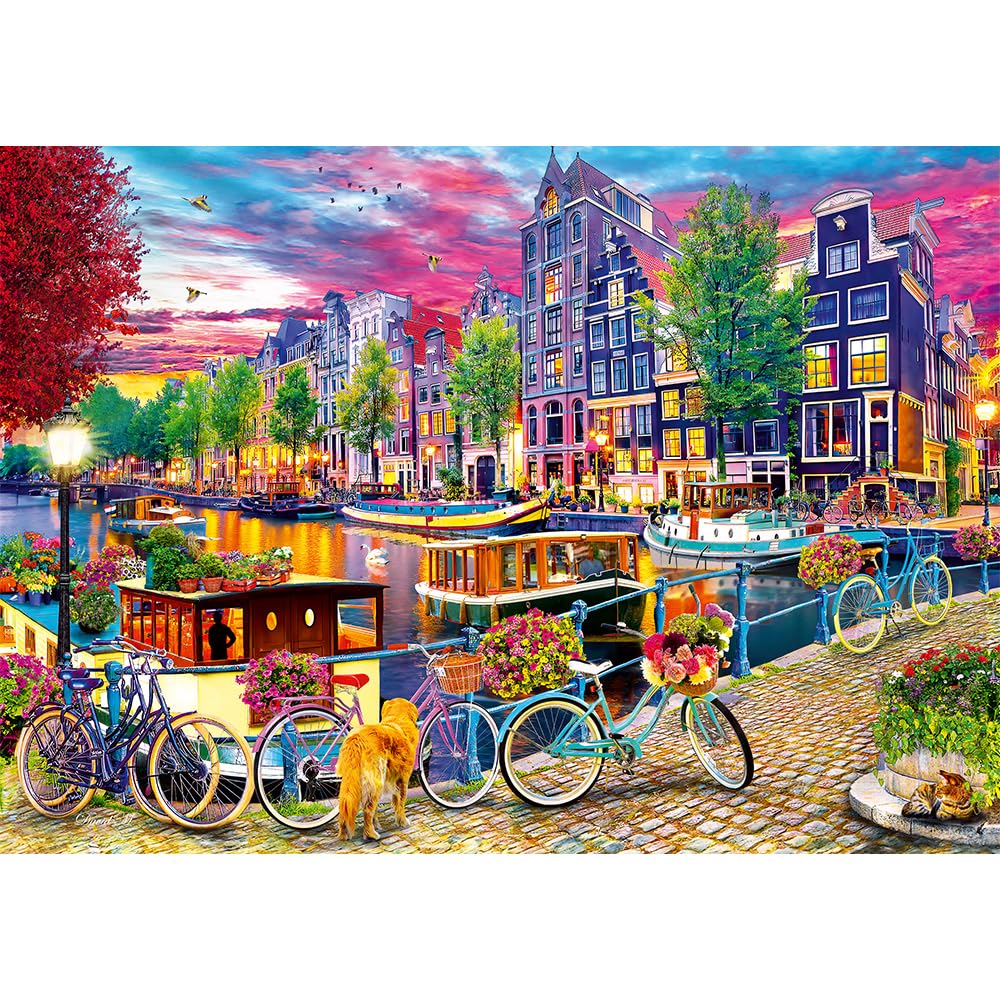 Puzzle 2x500 Pcs cityscape