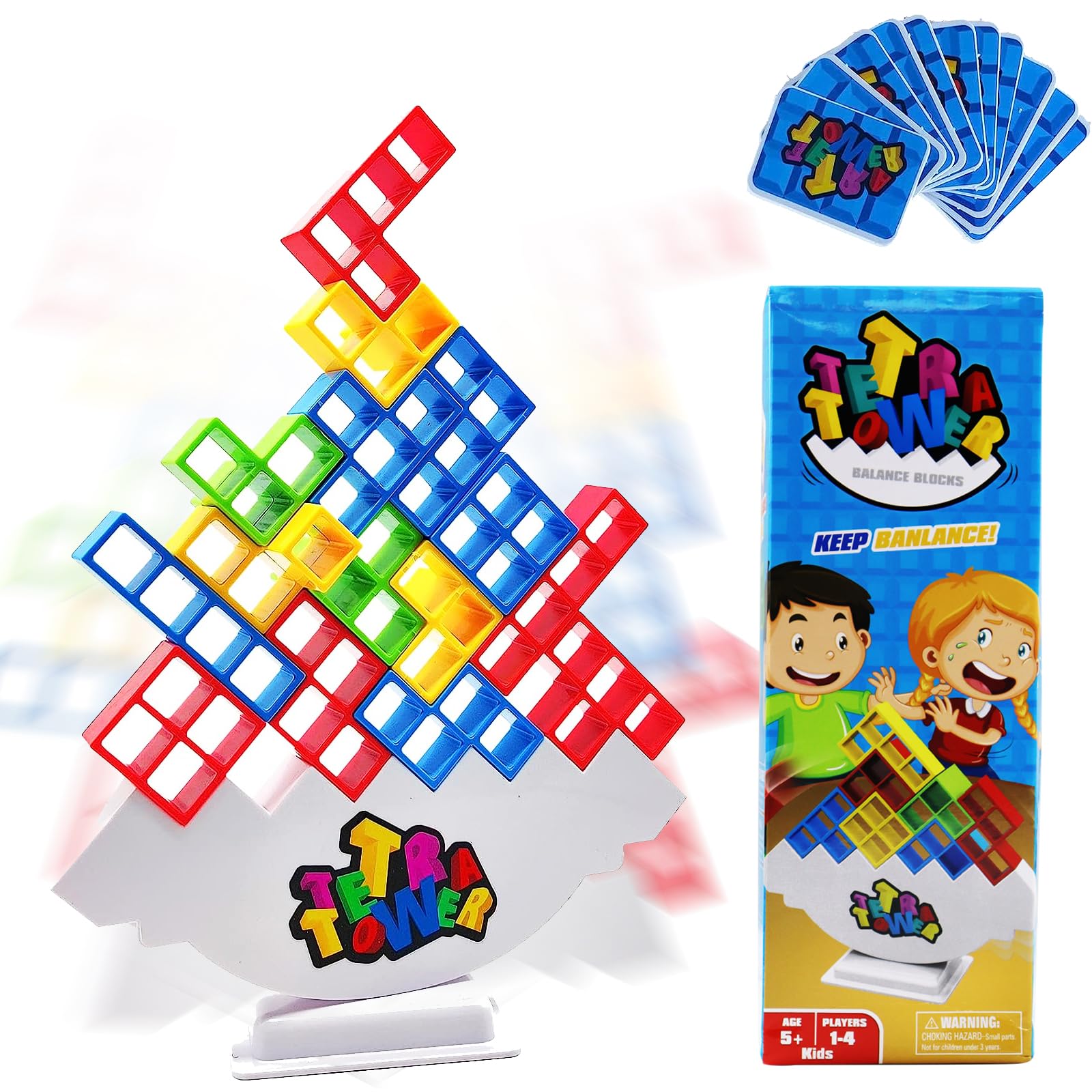 Tetra Tower – Balance Blocks Game (32 pcs