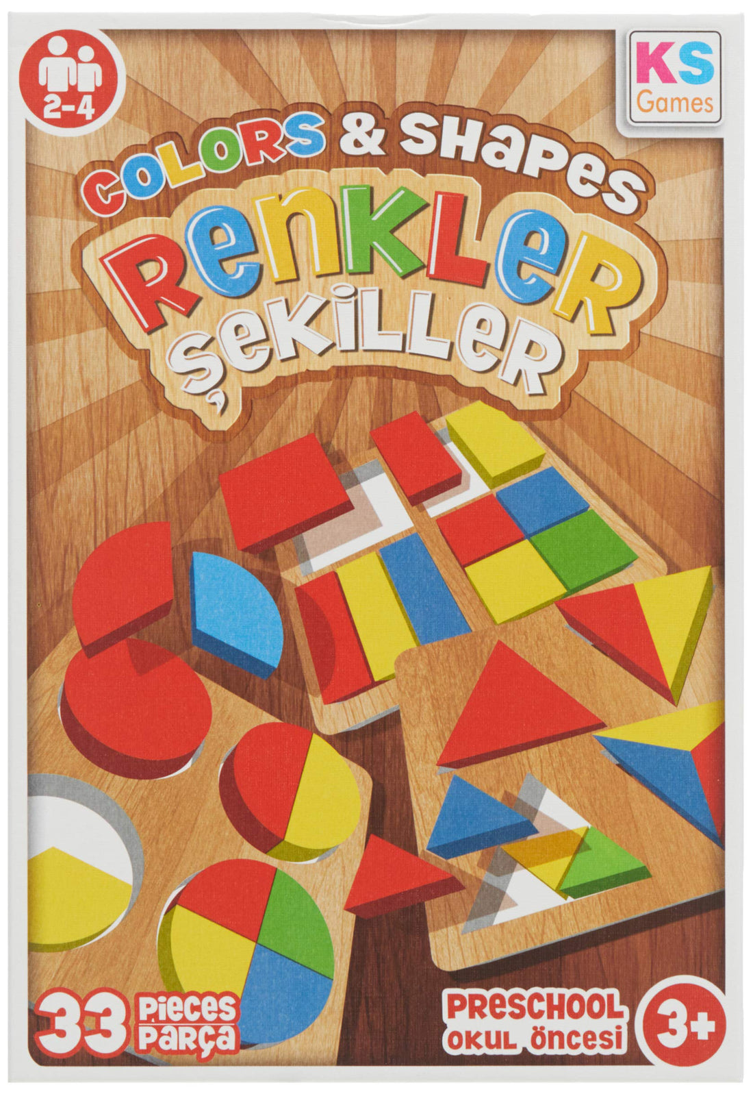 Colors & Shapes Learning Set 33 Pieces