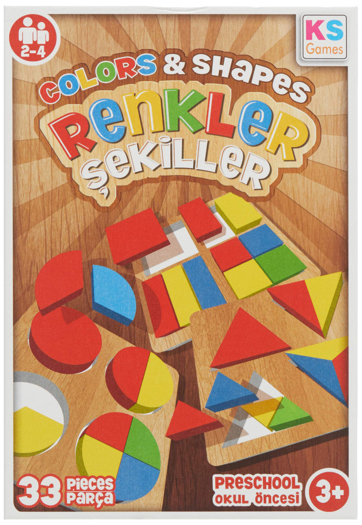 Colors & Shapes Learning Set 33 Pieces