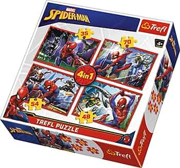 Spider Man 4in1 Trefl Puzzle