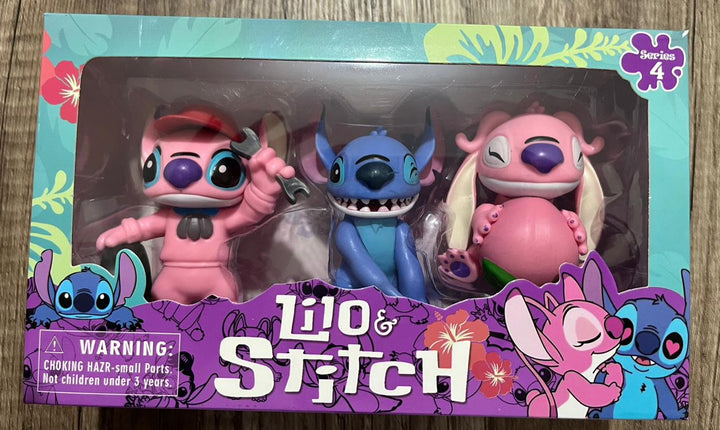 Disney Lilo & Stitch – 3-Piece Figure Set