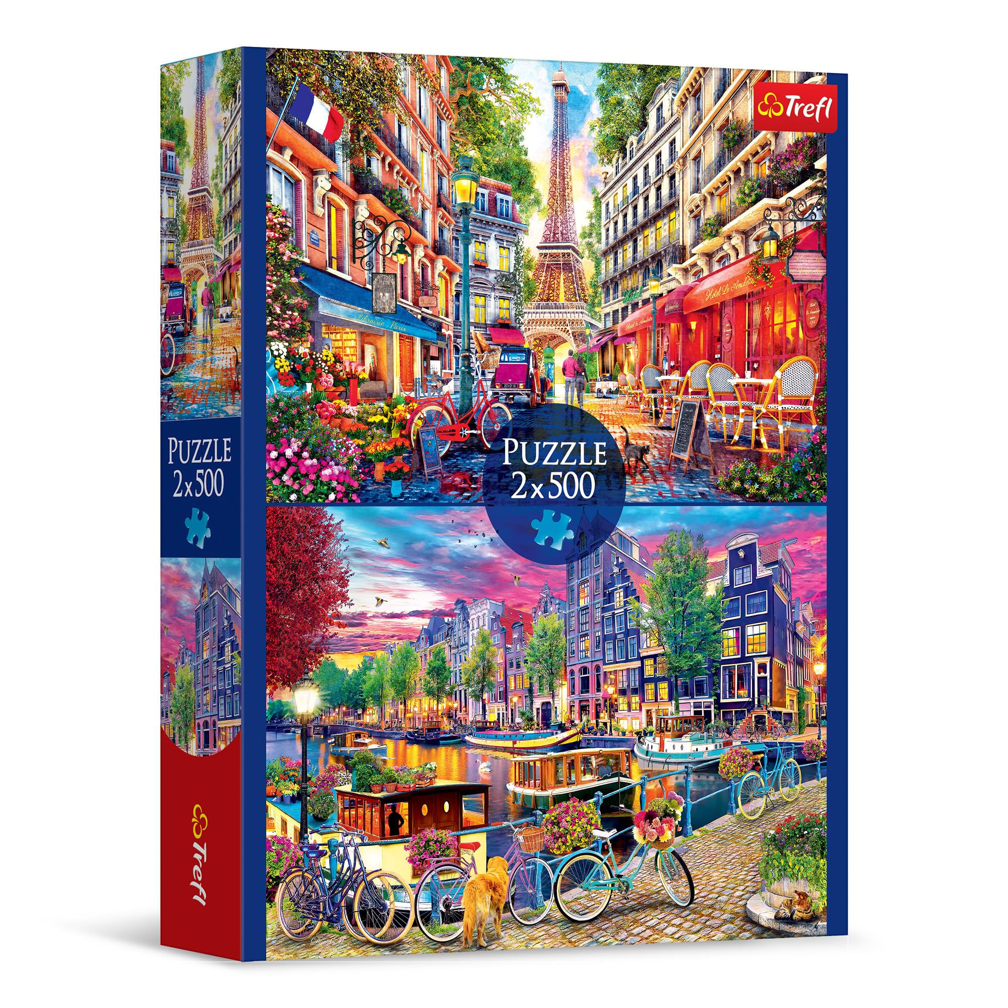 Puzzle 2x500 Pcs cityscape
