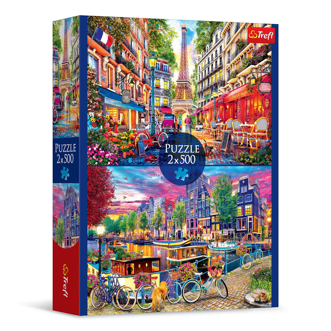 Puzzle 2x500 Pcs cityscape