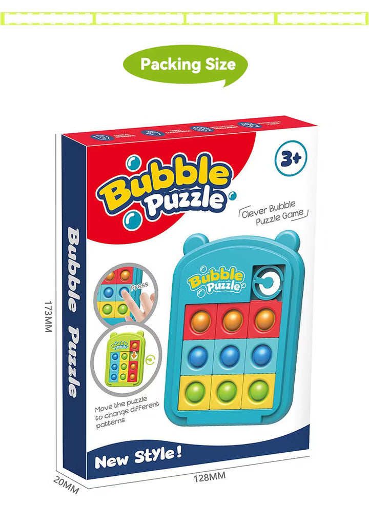 Bubble Puzzle – Sliding & Matching Bubble Game