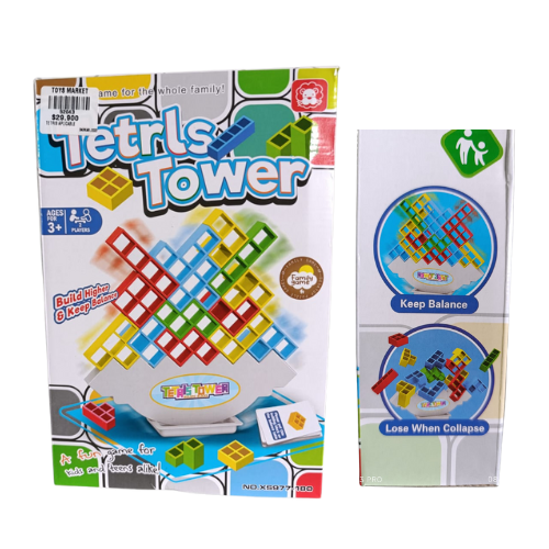 Tetris Tower – Balance & Build Game