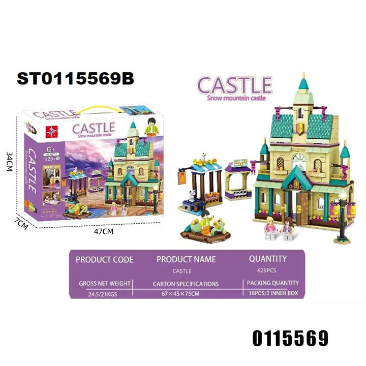 Snow Mountain Castle Building Set