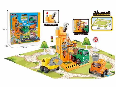 Engineering Construction Site – Vehicle Playset