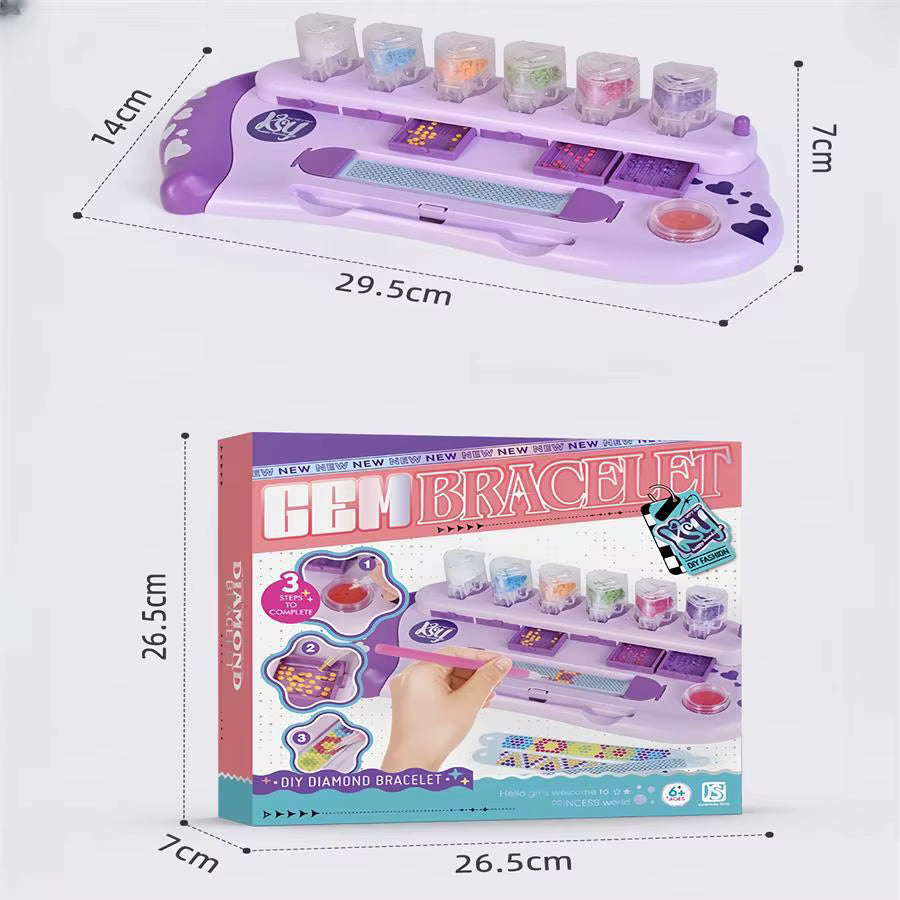 DIY Gem Bracelet Set