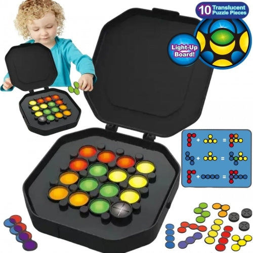 IQ Game Toys – Light-Up Puzzle Game (50 Challenges)