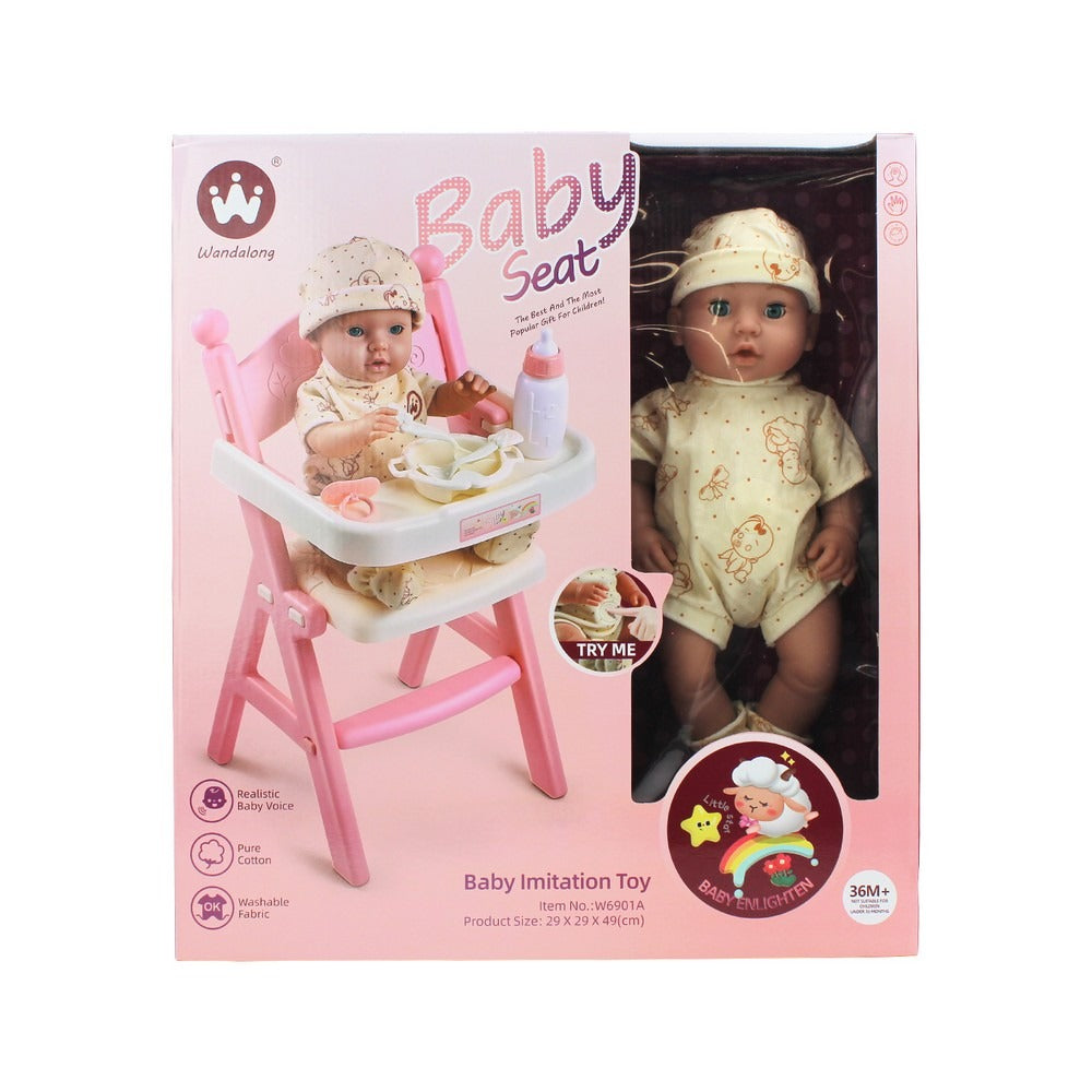 Baby Seat Doll Set