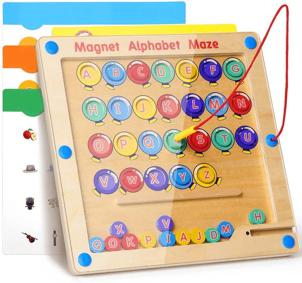 Magnet alphabet Maze
