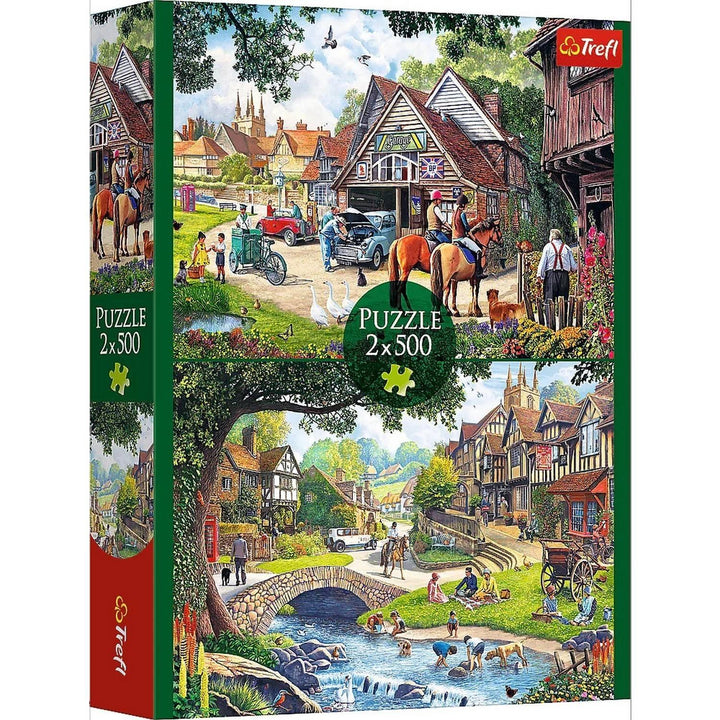 Puzzle 2x500 Pcs Countryside Life