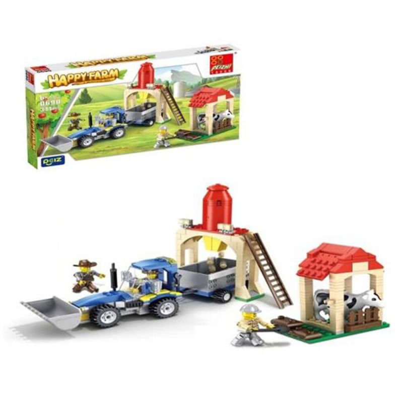 Happy Farm – A Beautiful Day Building Blocks 344Pcs