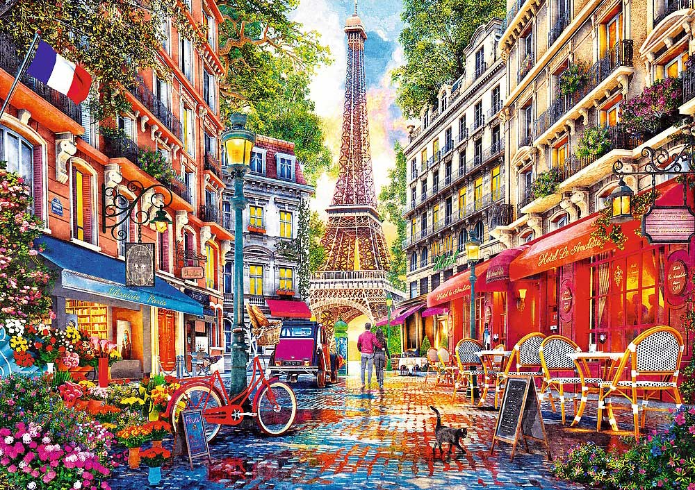 Puzzle 2x500 Pcs cityscape