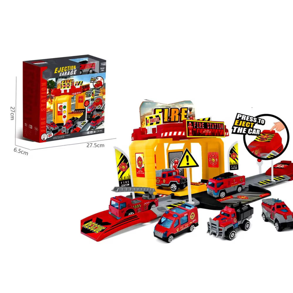 Ejection Garage – Fire Station Playset