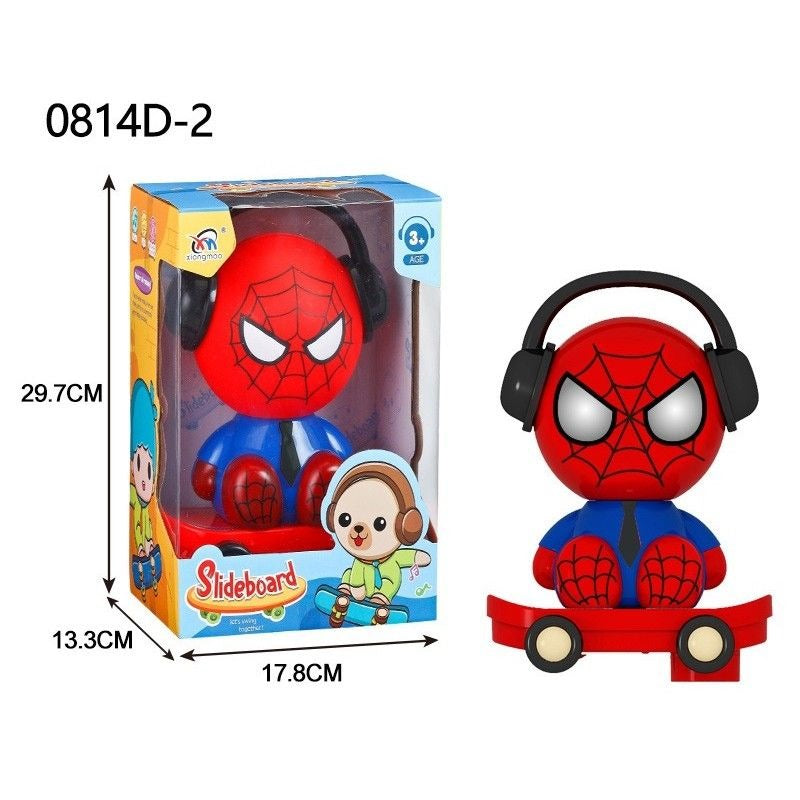 Spider-Themed Slideboard Toy