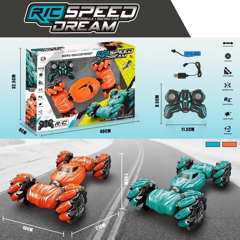 R/C Speed Dream – Formula Racing Car (All-Terrain Stunt Vehicle)