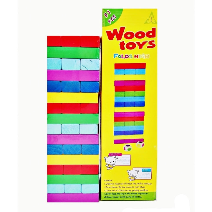 Wooden Stacking Tower