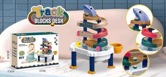 Track blocks desk